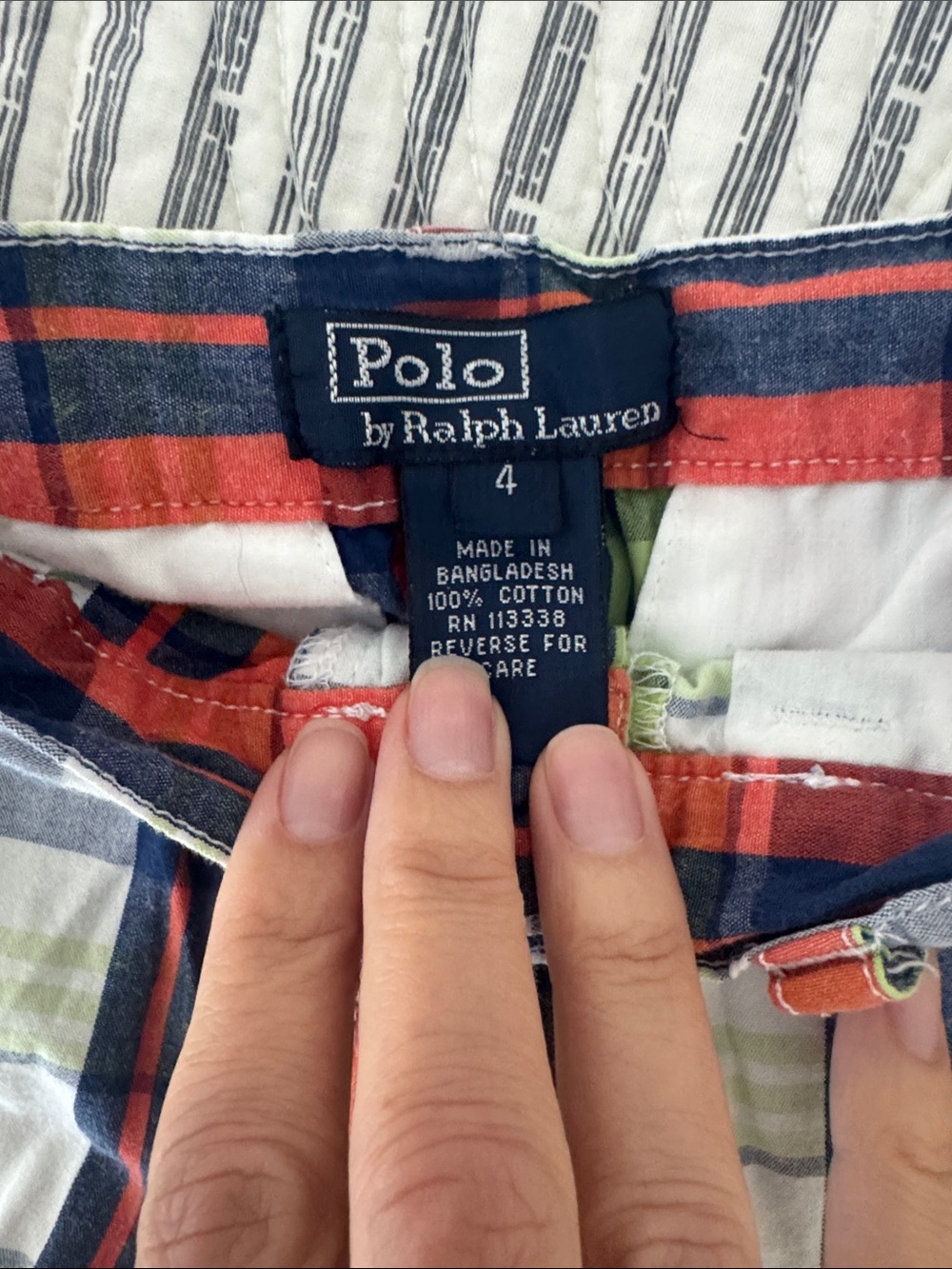 Ralph Lauren Polo Boys Shorts Size 4 - Picture 8 of 8